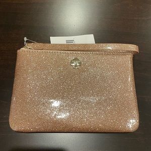 Kate Spade Glitter Rose Gold Wristlet